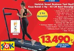 HATTRİCK SMART BUSİNESS YENİ NESİL KOŞU BANDI 3 HP - 45 CM BANT GENİŞLİĞİ HATTRİCK SMART BUSİNESS YENİ NESİL KOŞU BANDI 3 HP - 45 CM BANT GENİŞLİĞİ